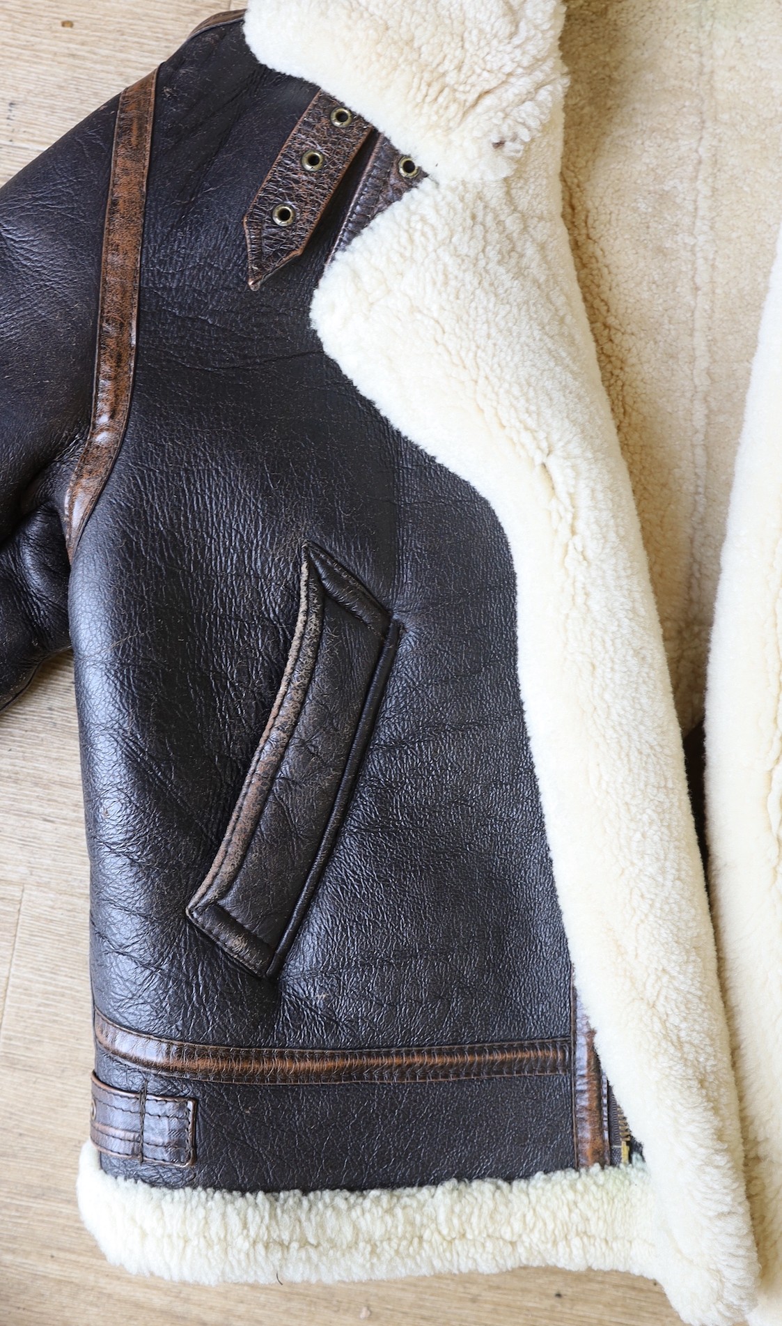 A vintage gents flying jacket